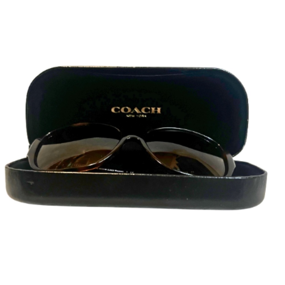 Coach Glossy Black Sunglasses